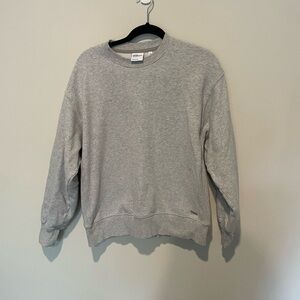 Artizia TNA sweat fleece cozy fleece boyfriend fit gray